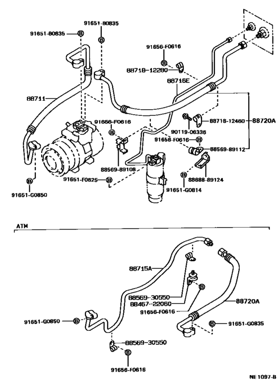 Heating & Air Conditioning - Cooler Piping