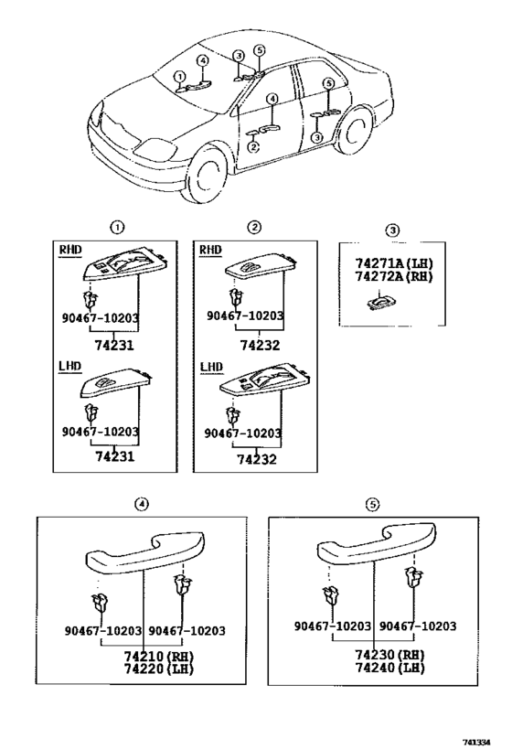 Armrest & Visor
