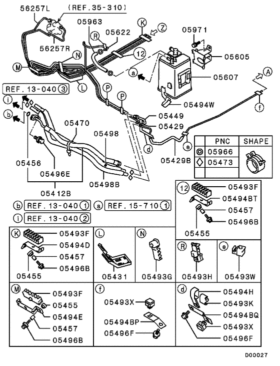 Fuel line & vapor gas control