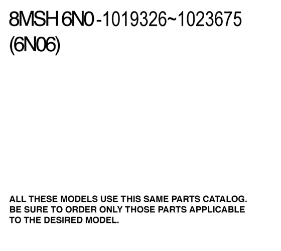 Models in this catalog
