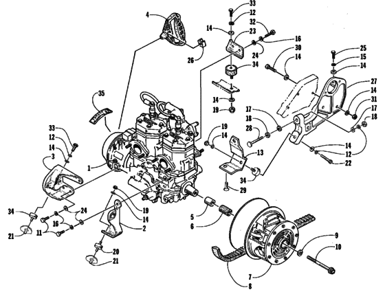 Engine And Related Parts
