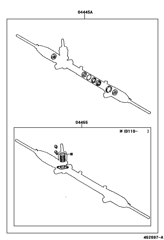 Front Steering Gear & Link