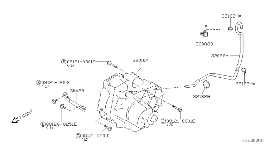 Manual transmission, transaxle & fitting