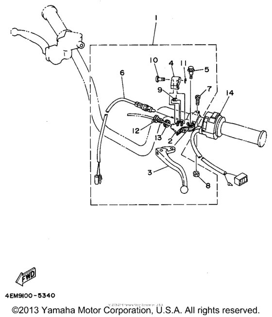 Handle switch & lever