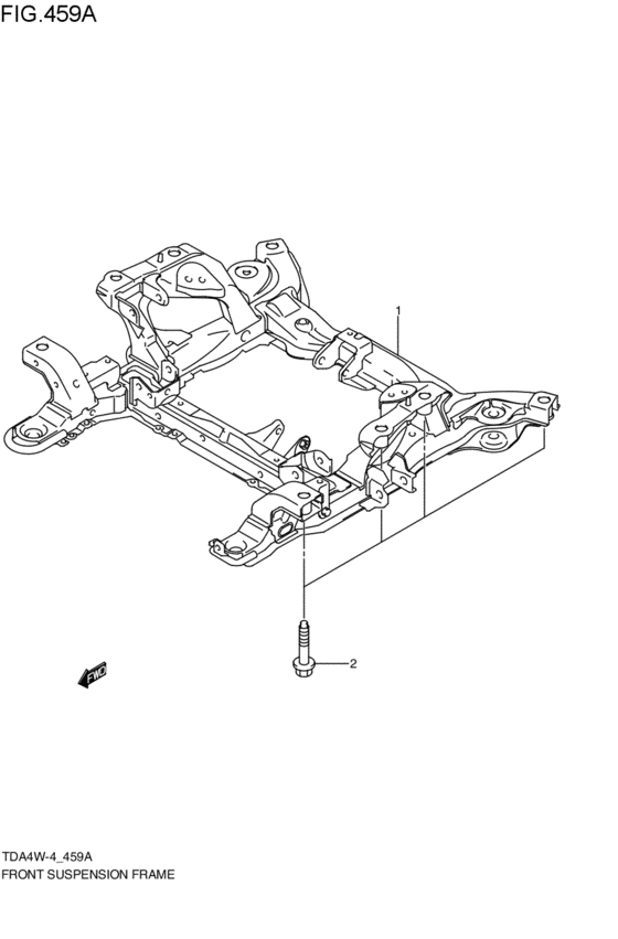 front suspension frame