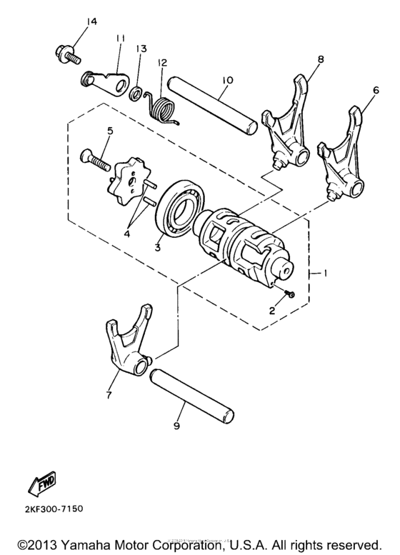 Shift Cam & Fork