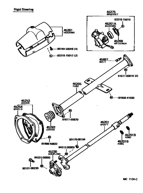 Steering Column & Shaft