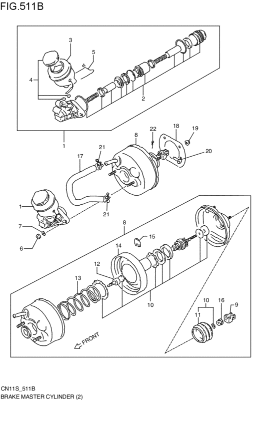 brakes master cylinder