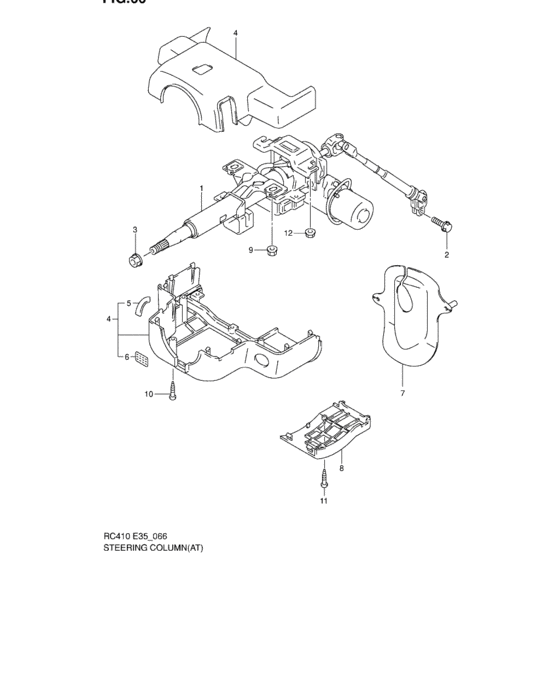 Steering column
