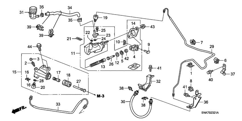Clutch master cylinder