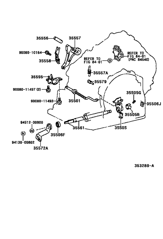 Throttle Link & Valve Lever (Atm)
