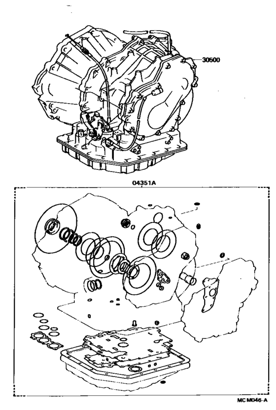 Transaxle Or Transmission Assy & Gasket Kit (Atm)