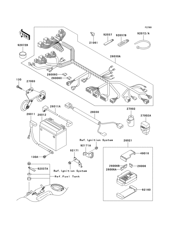 Chassis electrical equipment