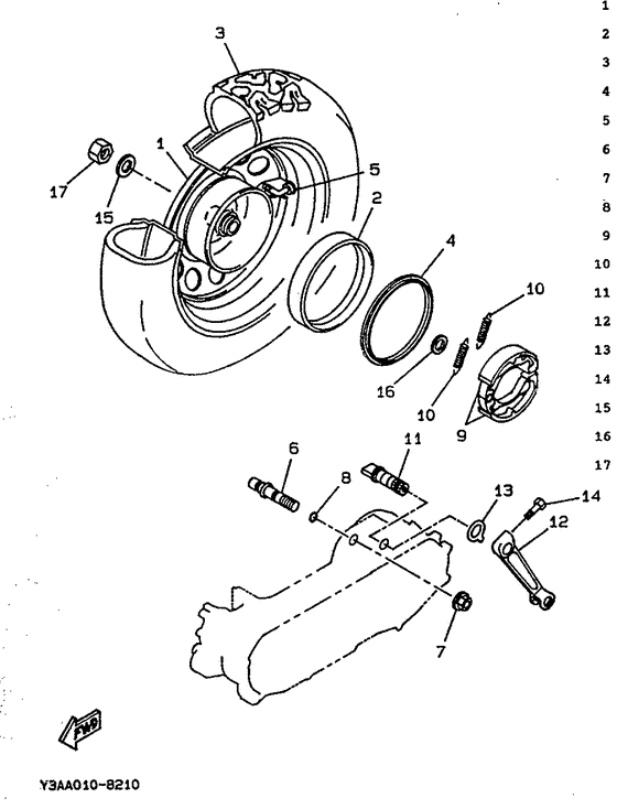 Front wheel