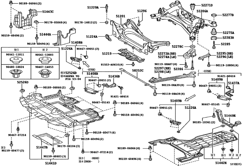 Suspension Crossmember & Under Cover