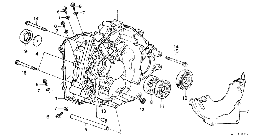 Torque converter housing