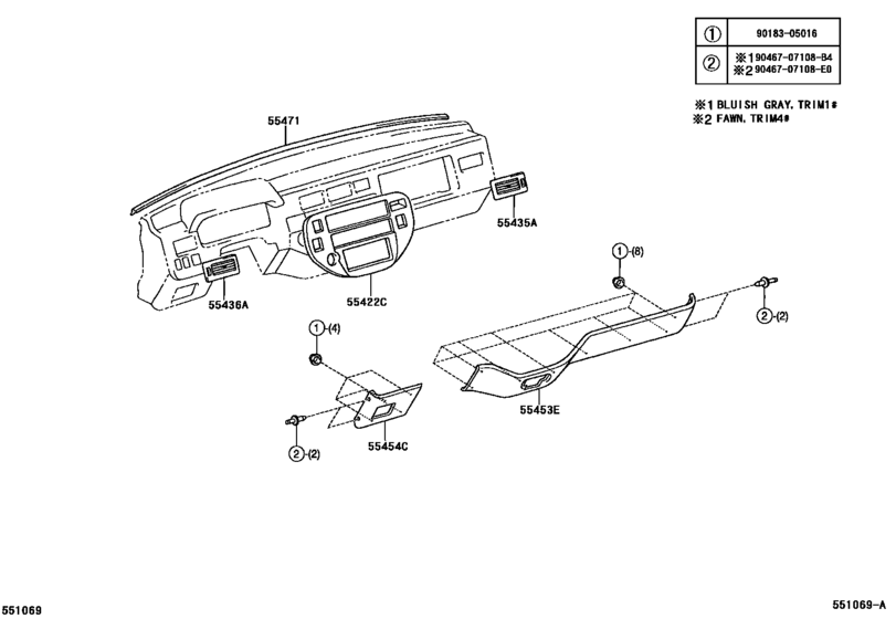Instrument Panel & Glove Compartment