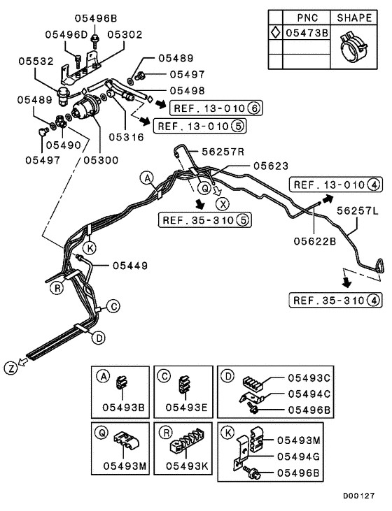 Fuel line & vapor gas control