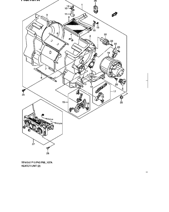 Heater unit