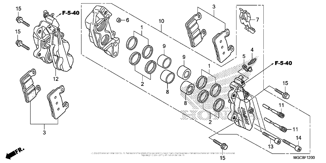 Front Brake Caliper (1)