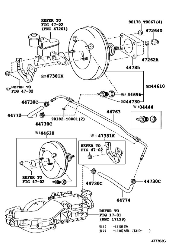 Brake Booster & Vacuum Tube