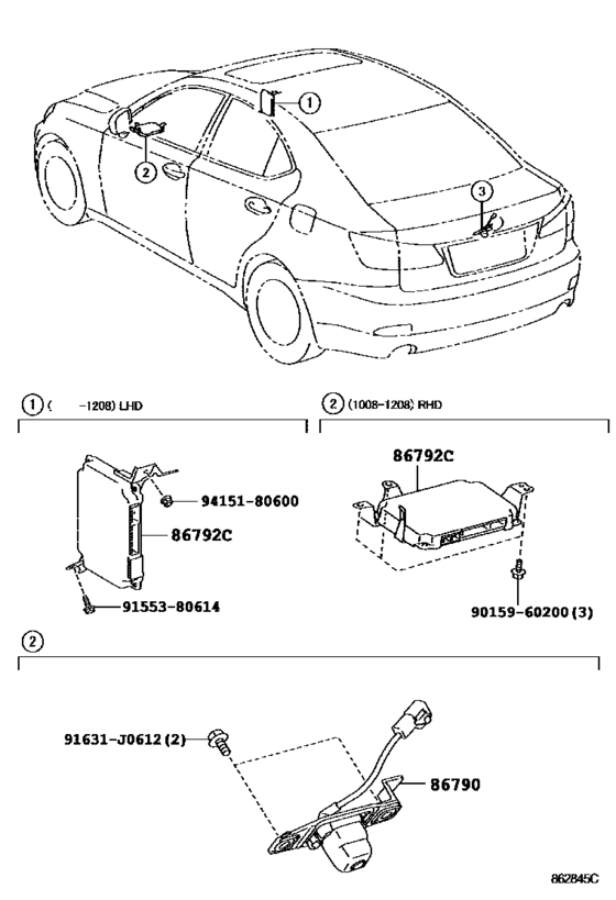 Rear Monitor Display & Camera