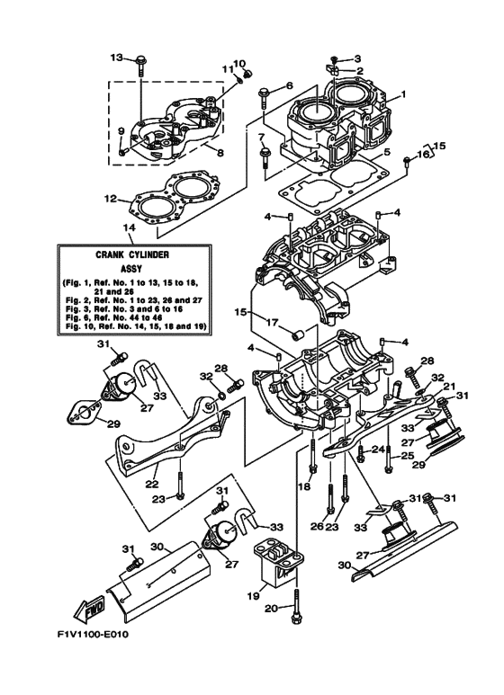 Cylinder & crankcase
