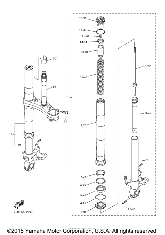 Front fork