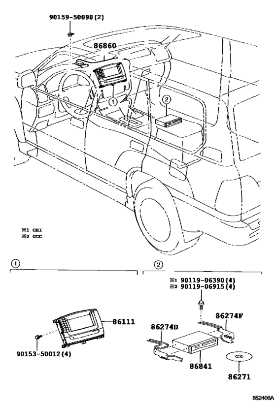 Navigation & Front Monitor Display