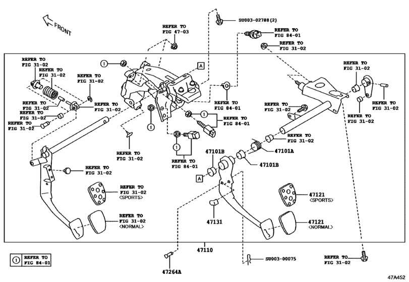 Brake Pedal & Bracket