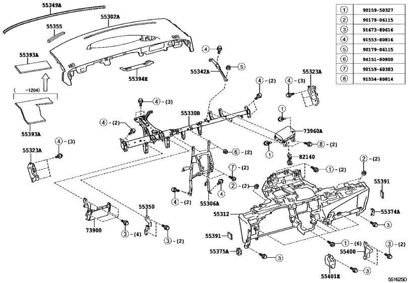 Instrument Panel & Glove Compartment