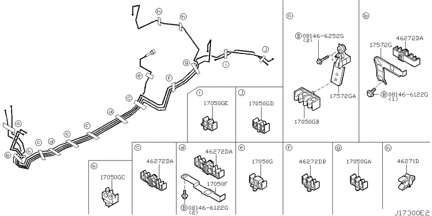 Fuel piping