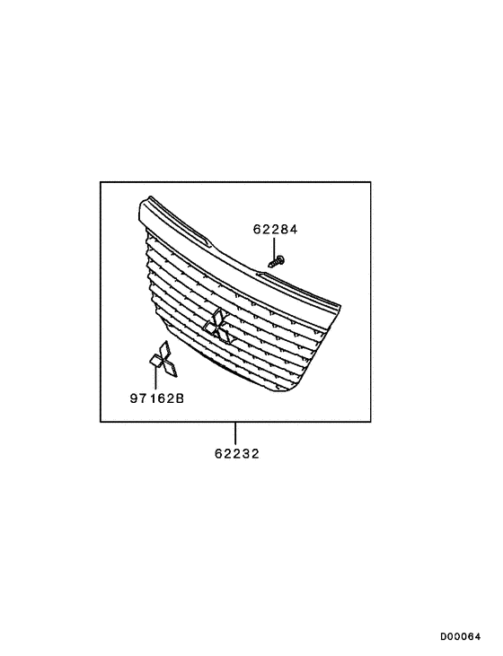 Radiator grille,headlamp bezel