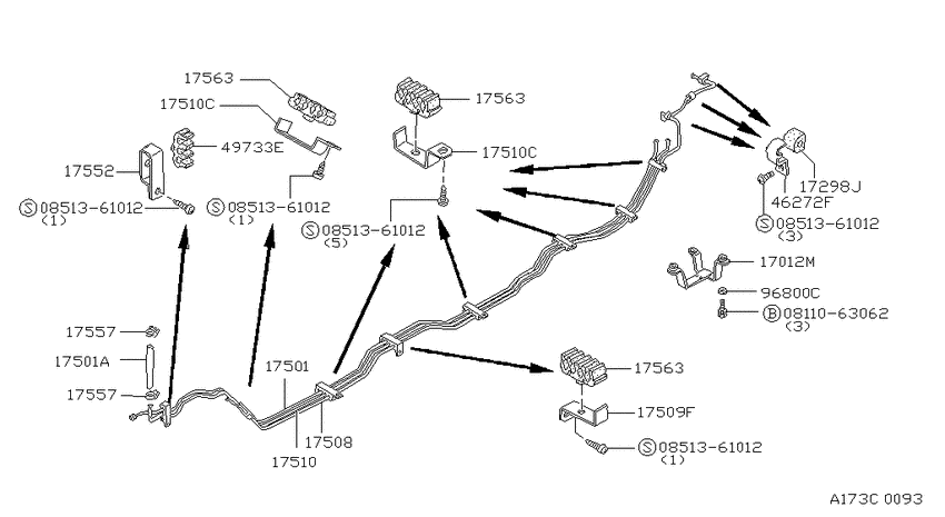 Fuel piping