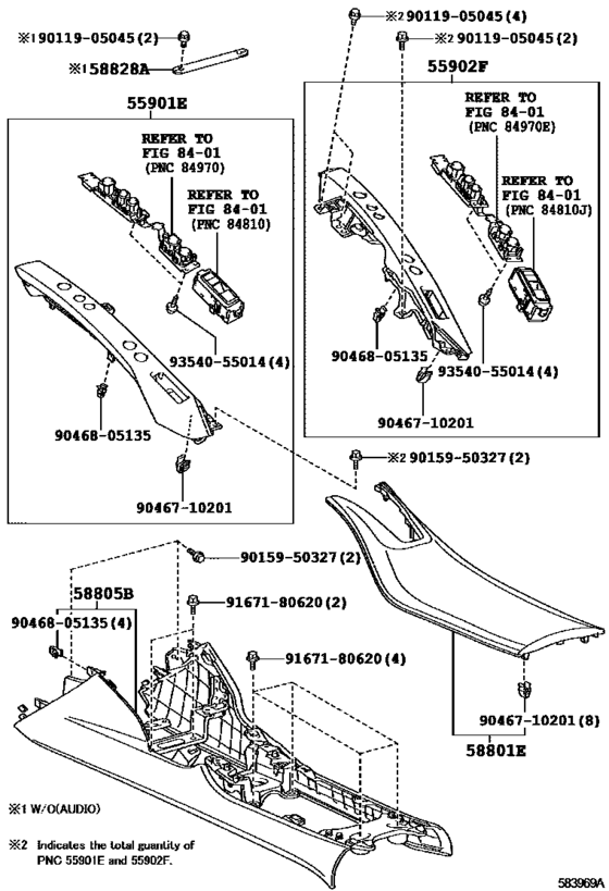 Console Box & Bracket