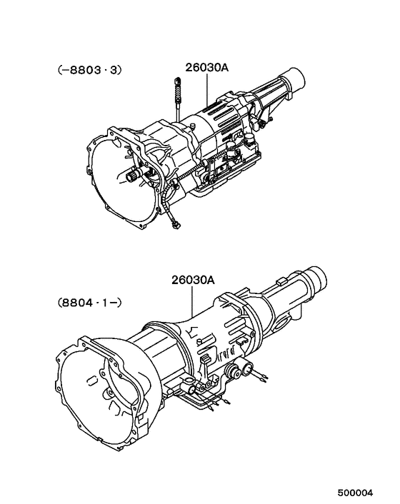 Auto transmission assy
