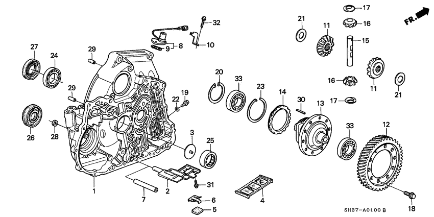 Torque converter housing