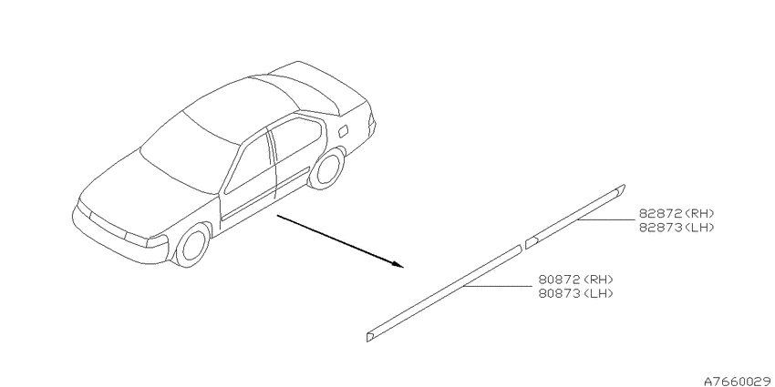 Body side moulding