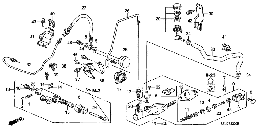 Clutch master cylinder