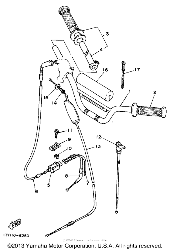 Handlebar-cable