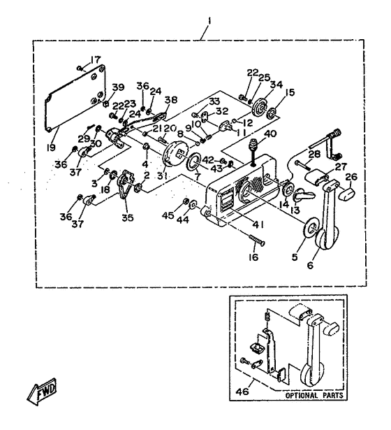 Remote control assy