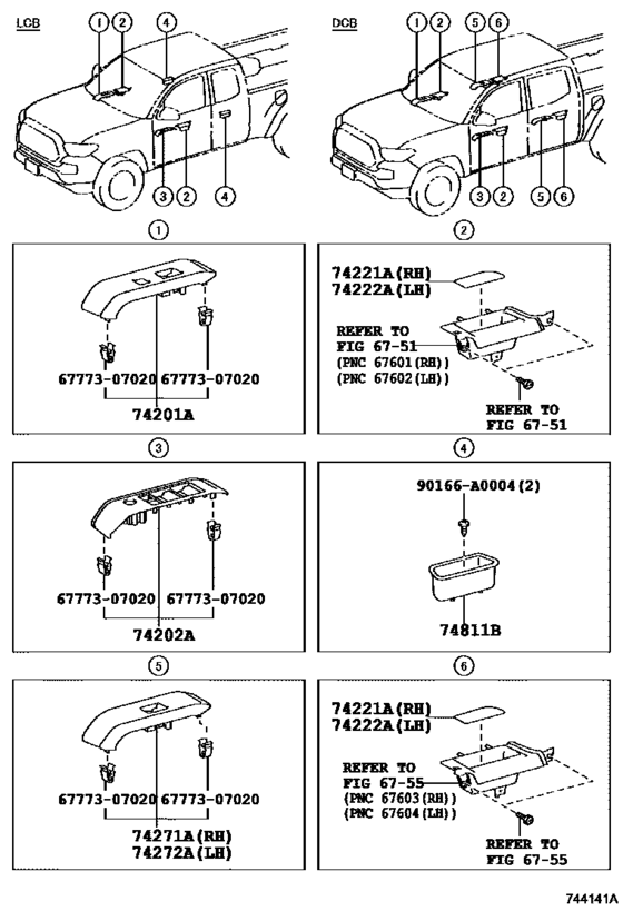 Armrest & Visor
