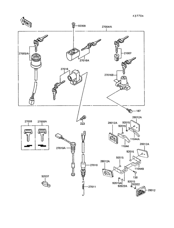 Ignition switch(1/2)