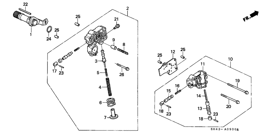 Regulator/lock up valve