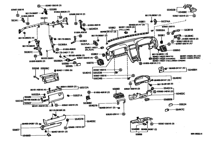 Instrument Panel & Glove Compartment