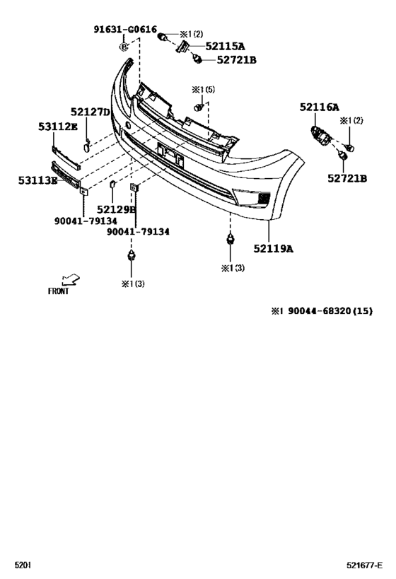 Front Bumper & Bumper Stay