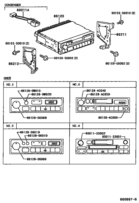 Radio Receiver & Amplifier & Condenser