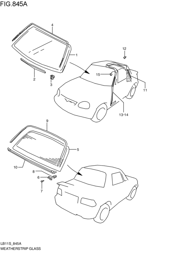 ウエザストリップ / glass