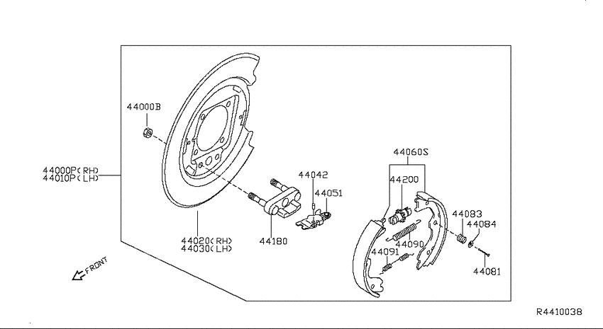Rear brake