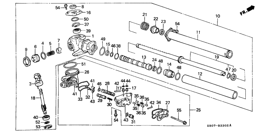P.s. gear box components